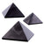 Shungite Pyramid 2+3+4 Inch Set of 3 Polished