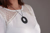 Shungite Pendant Double Circle